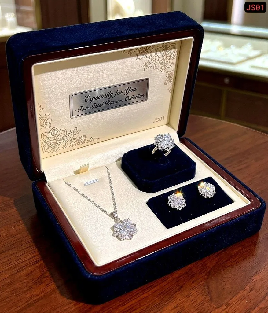 Shining Flower Jewellery Set - slide 2