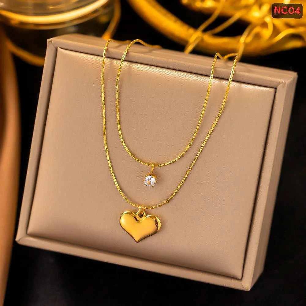 One Love one Stone two Layer Chain - slide 3