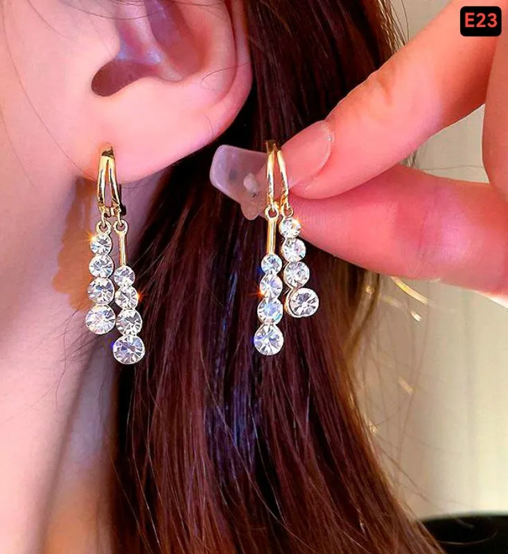 4 Hanging Stone HD Earring