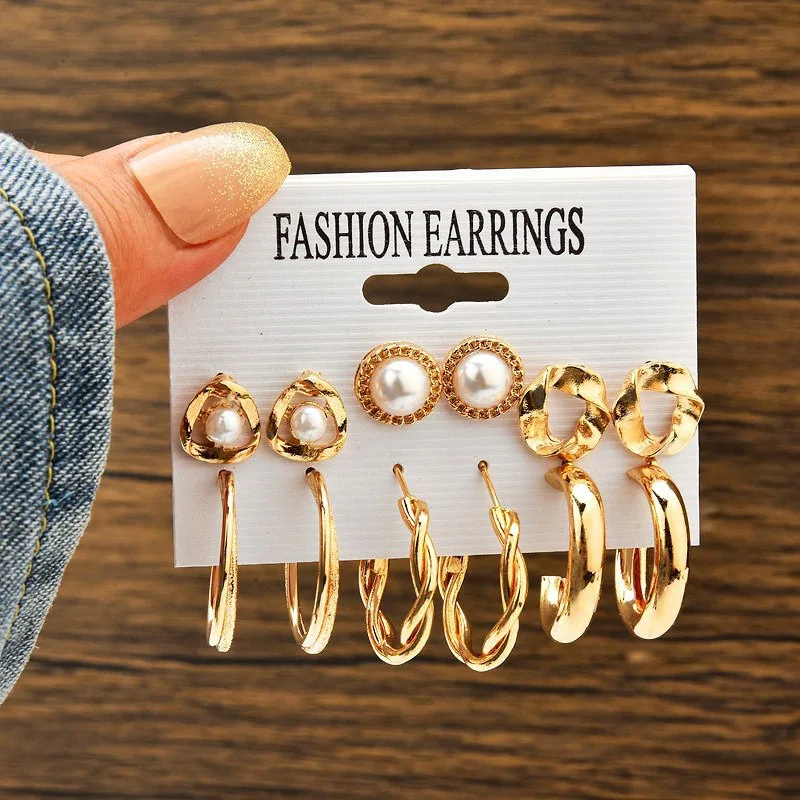 6 Pair Earring Set - slide 2