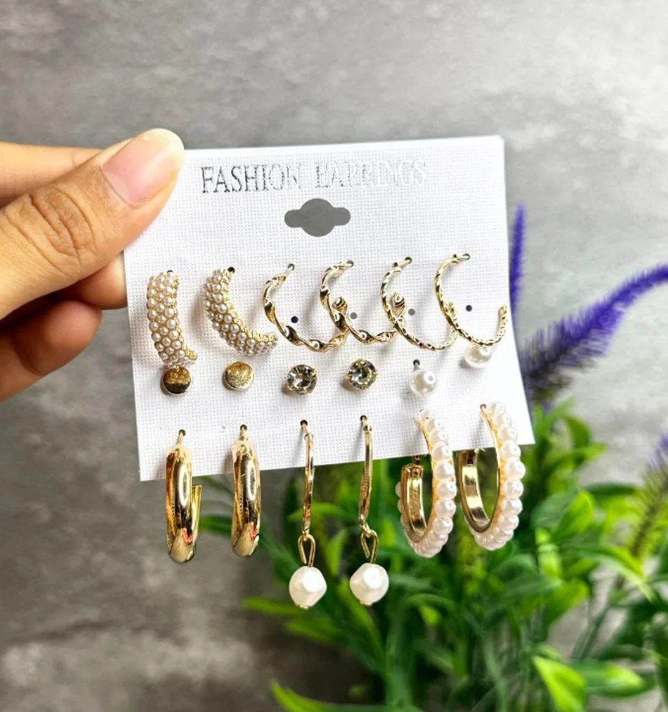 9 Pair Earrings new Design - slide 2