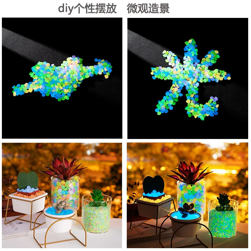 100pcs Decor Luminous Radium Stone - slide 3