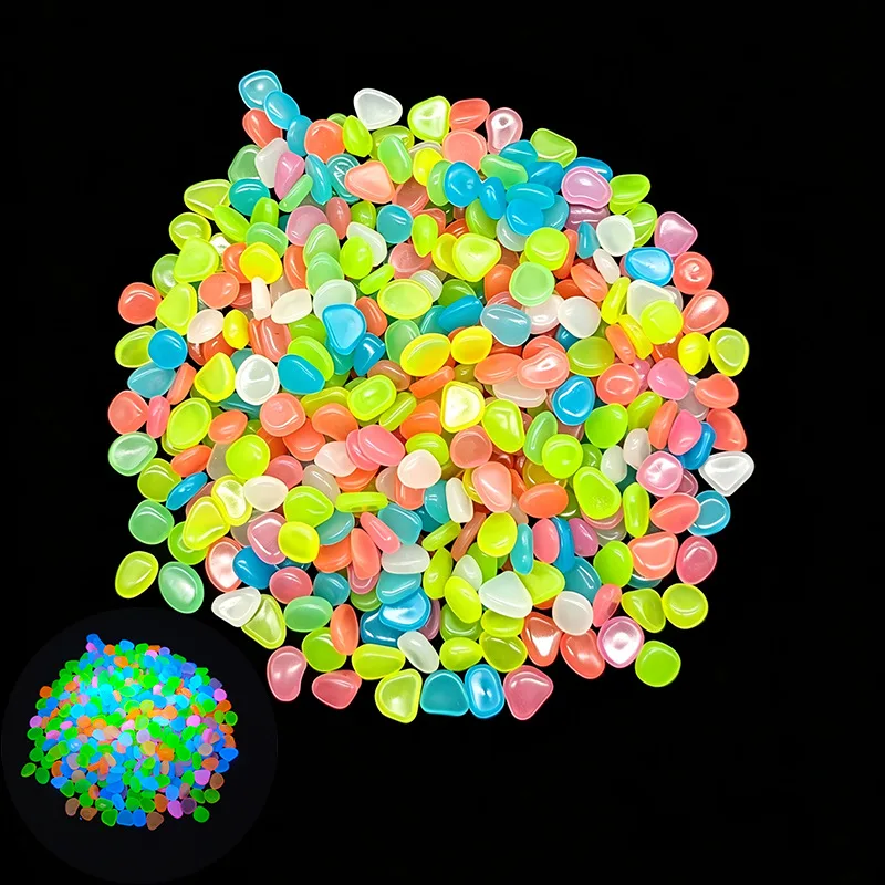 100pcs Decor Luminous Radium Stone
