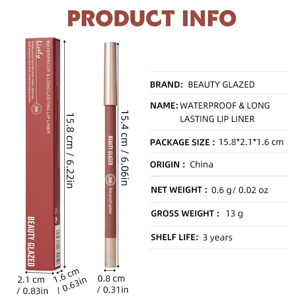 Beauty glazed kissproof Lip liner - slide 14