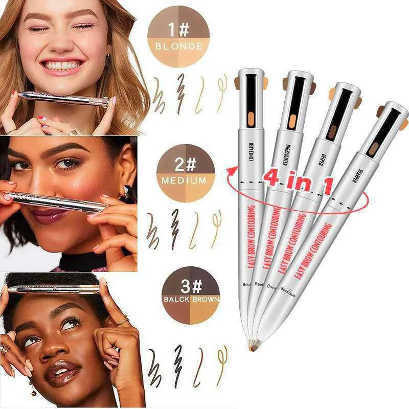 4-in-1 automatic eyebrow pencil
