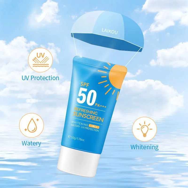 Laikou Refreshing Whitening Sunscreen - slide 7