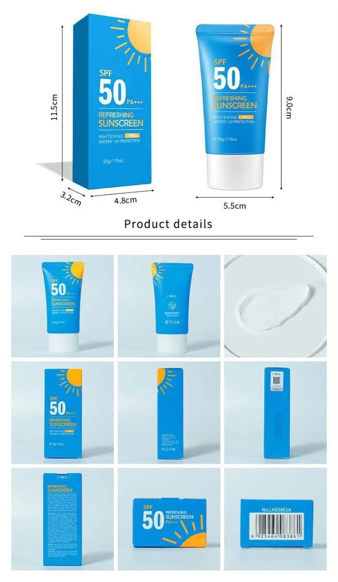 Laikou Refreshing Whitening Sunscreen - slide 5