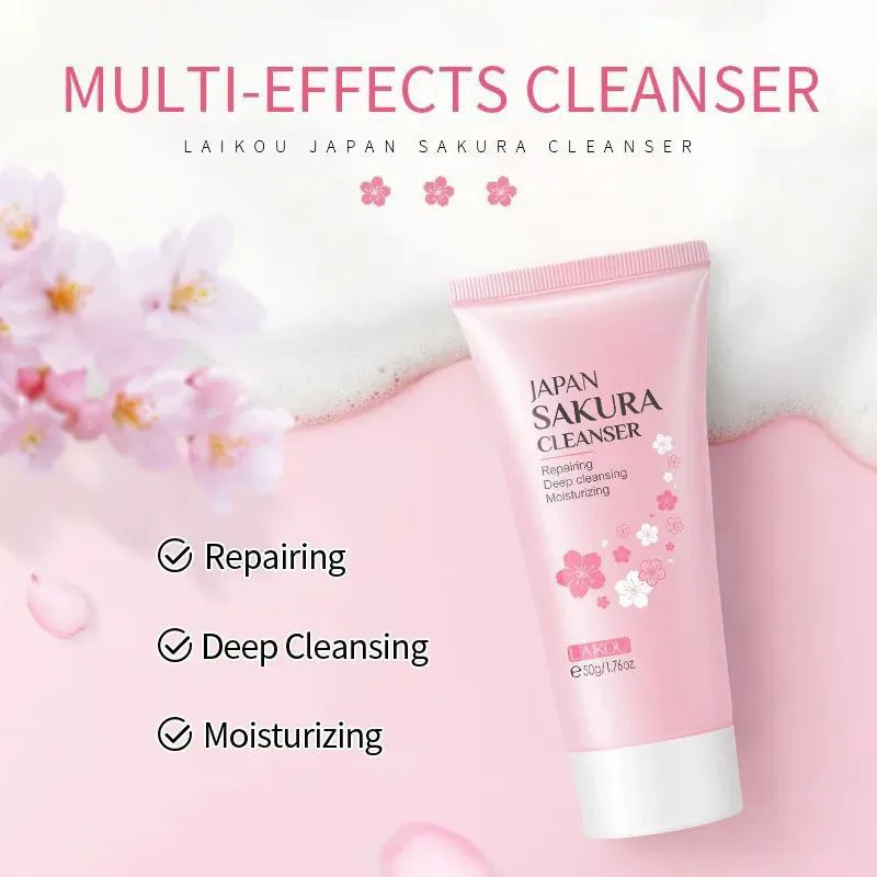 LAIKOU Japan Sakura Cleanser - slide 2