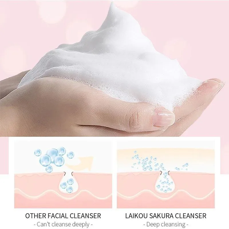 LAIKOU Japan Sakura Cleanser - slide 6