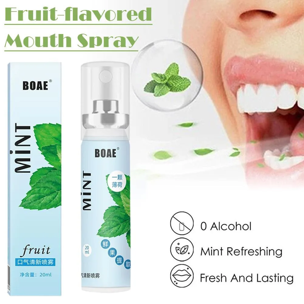 Portable fruit flavor oral disposable mouth spray - slide 10