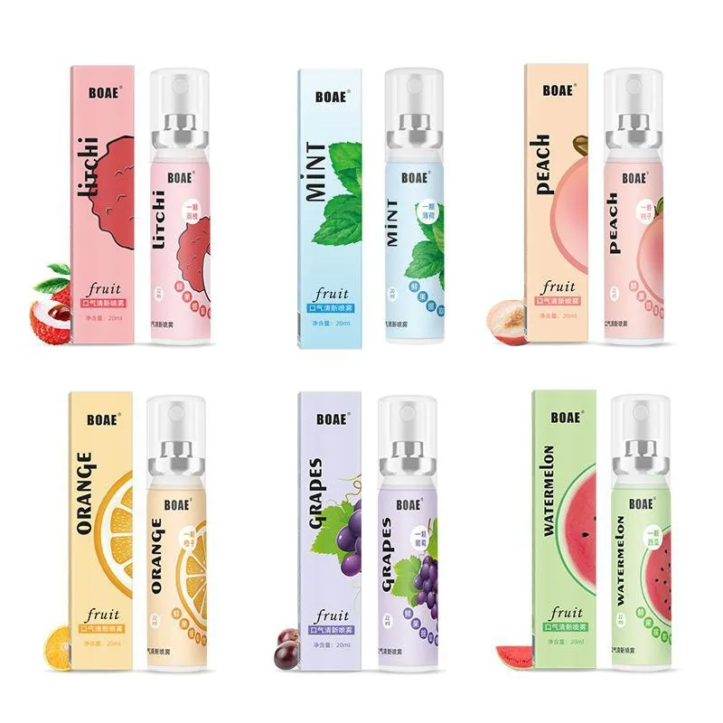 Portable fruit flavor oral disposable mouth spray - slide 9