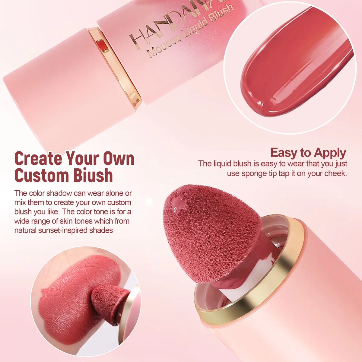 Handaiyan Liquid Blush 100% Original - slide 6