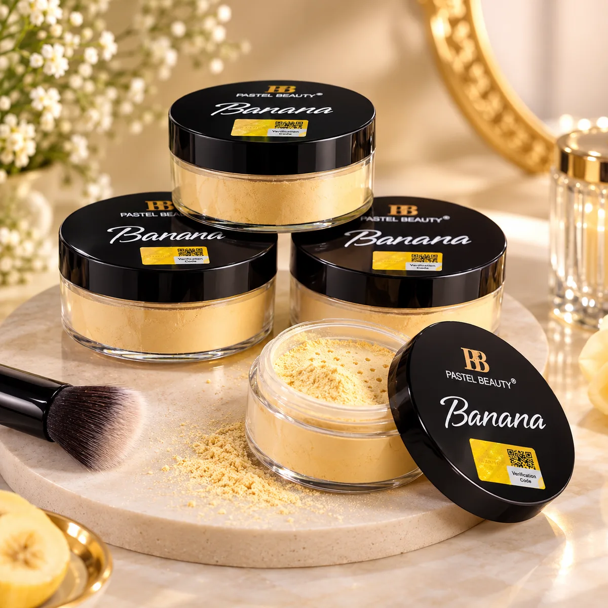 PASTEL BEAUTY Banana Loose Powder - slide 1
