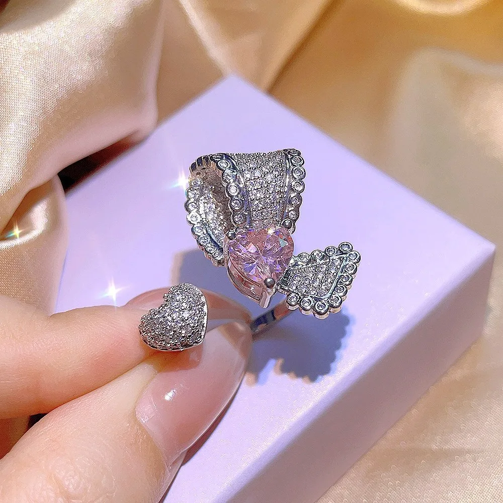 Pink Bow Love Jewellery Set - slide 3